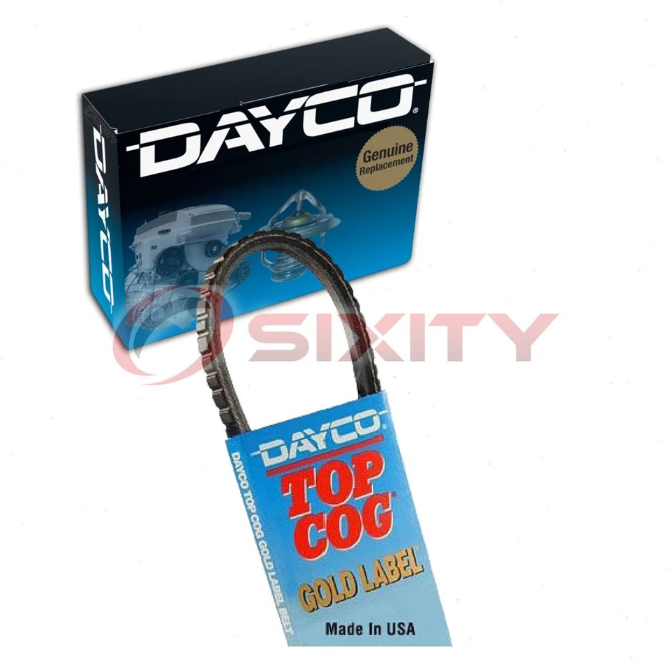 Correa de transmisión accesorio generador ventilador Dayco para Triumph Mayflower ix 1950-1953 Foto 1 de 4