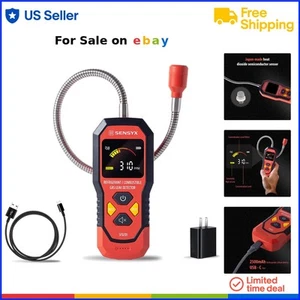 Rechargeable HVAC Leak Detector Freon Gas Sniffer Air Conditioner Gas Finder - Picture 1 of 9