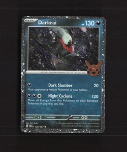 Darkrai 136/197 Obsidian Flames Cosmos Holo Rare DOUBLE SWIRL Pokemon Card NM - Picture 1 of 10