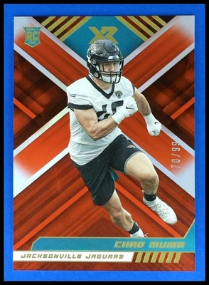 2022 Panini Football XR Chad Muma Orange /99 #178 RC Jacksonville Jaguars - Image 1 of 4