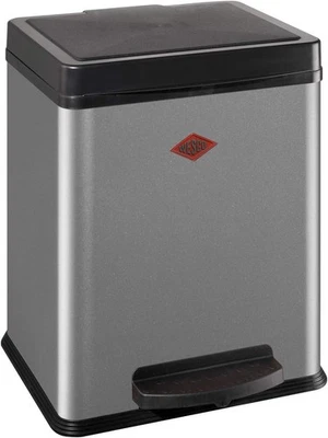 Wesco Öko-Sammler Abfallsammer 2x10 Liter Silber 380411-11 - Bild 1 von 4