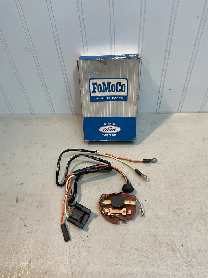 FORD FAIRLANE 1966 GALAXIE 1965-1966 LIMPIAPARABRISAS MOTOR PLACA DE INTERRUPTOR Foto 1 de 4