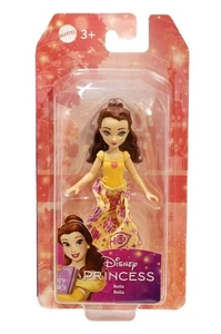 Mini Bambola Belle 3.5 Cm Disney Princess Mattel - Foto 1 di 1
