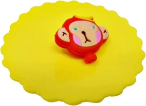 Needzo Silicone Lid Microwave Cover, Reusable Suction Seal Leak Proof Yellow - Picture 1 of 6