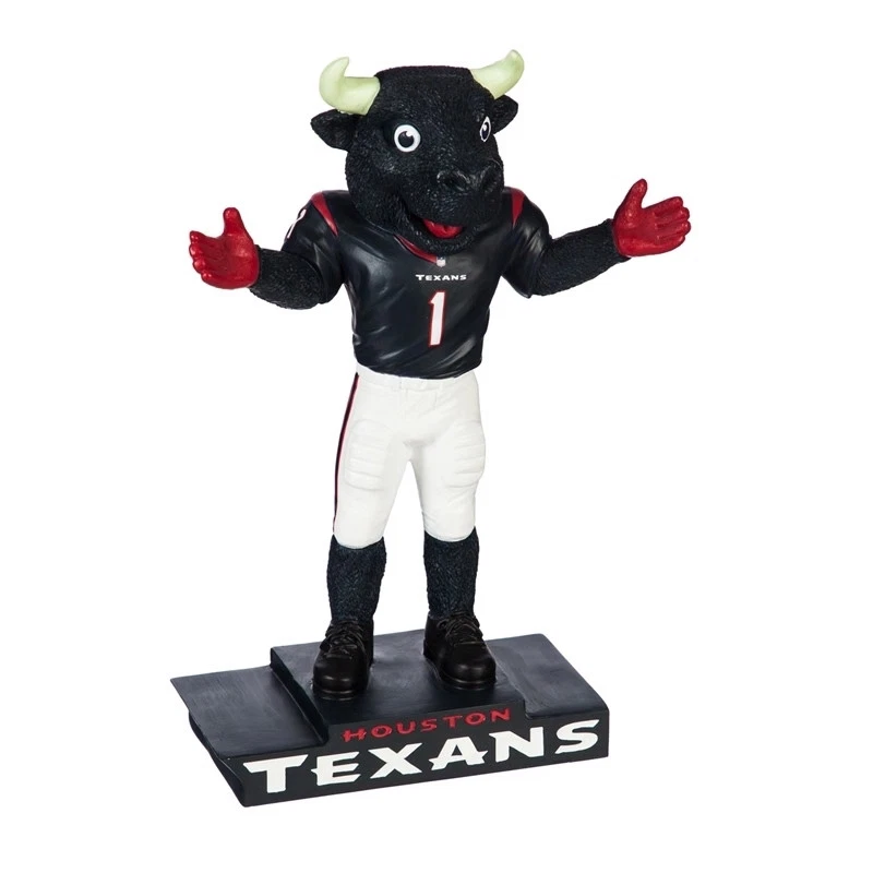 Houston Texans Mascot Design Garden Statue NFL Gnome Yard Lawn Figure