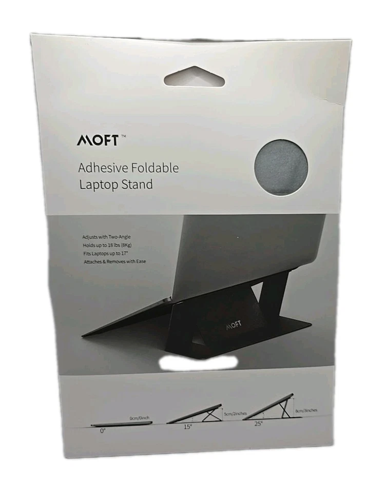 MOFT Lightweight Portable Laptop  Adjustable Stand Silver MacBook Universal - Image 1 of 1