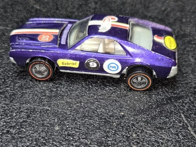 Hot Wheels Redline 1968 Заказной AMX США Фиолетовый/Белый интерьер изящный!!!! - Изображение 1 из 4
