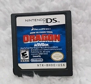Nintendo DS How to Train Your Dragon Game Video Game Cartridge Rated E 10+ - Picture 1 of 2