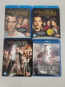 The Tudors: The Complete Series (Blu-ray) Box Set Seasons 1-4 - Region Free - Foto 1 di 3