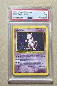 1999 Pokemon Base Set Mewtwo Holo Card #10 PSA 7 - Bild 1 von 2