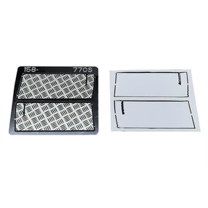 Placa antideslizante de luz trasera de acero inoxidable para camión de radiocontrol TAMIYA 1/14 770S piezas - Imagen 1 de 4
