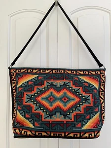 El PASO COPERTA SELLA Motivo Southwestern Paso Borsa a Spalla Tote Borsa - Foto 1 di 5