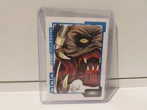 ALIEN VS PREDATOR - REQUIEM - S.KA - KRISTIN ALLEN (SKETCH CARD) 65/299 - Picture 1 of 2