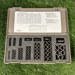 Komplettes Jergens 25949 Gewindeeinsatz-Kit grob #10-24 bis 3/4""-10 & Werkzeuge - Bild 1 von 10