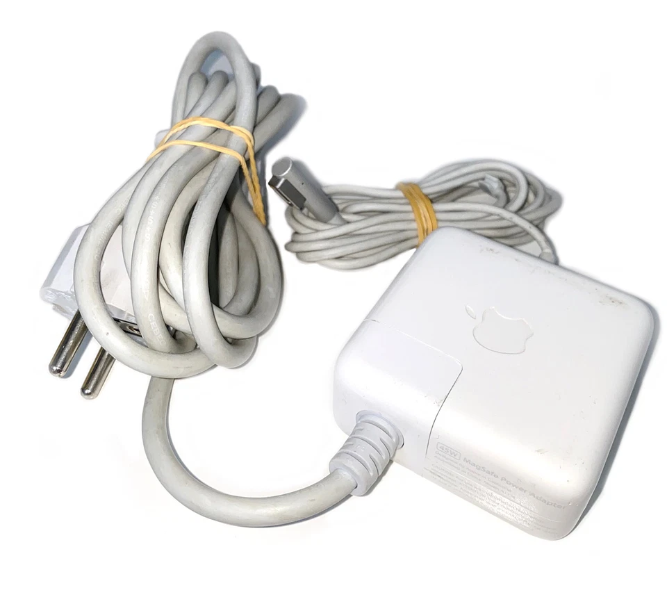 Original Apple AC ADAPTER Power Netzteil Magsafe 45W A1374  für MacBook Air - Bild 1 von 1