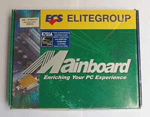 ECS Elitegroup K7S5A DDR/SDRAM Motherboard – SIS 735 Chipset - Picture 1 of 9