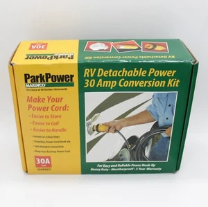 PARK POWER DETACHABLE 30 AMP CONVERSION KIT 30ARVKIT 30A 125V NEW IN BOX - Foto 1 di 9