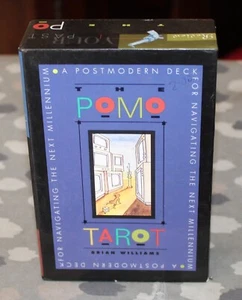 POMO TAROT - A POSTMODERN DECK by BRIAN WILLIAMS - VINTAGE 1994 - VERY GOOD!!! - Picture 1 of 10