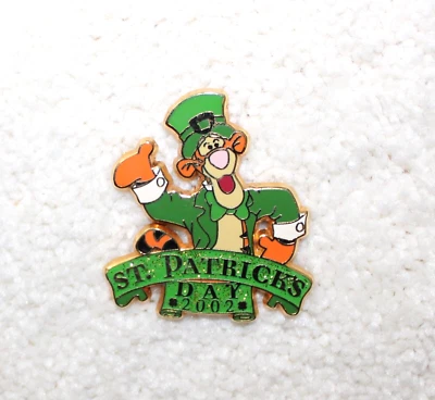 Disney Pin WINNIE THE POOH Tigger 12 Months of Magic St. Patrick's Day  - Image 1 of 2