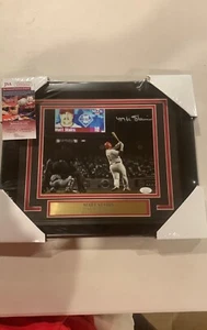 Matt Stairs autograph signed Phillies 08 NLCS Home Run 8x10 photo framed JSA - Picture 1 of 5