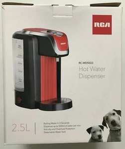 RCA 2.5L HOT WATER DISPENSER NEW (RC-WD5022) (RED/BLACK) #8728NOB - Picture 1 of 3