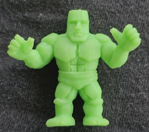 AMOIMAN ~ M.U.S.C.L.E MEN MUSCLE MAN #081 Vintage 1985 Mattel RARE GREEN COLOR - Picture 1 of 2