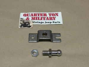 Clutch Release Stud and Bracket Fits Willys MB GPW CJ2A CJ3A M38 jeep A179 - Foto 1 di 6