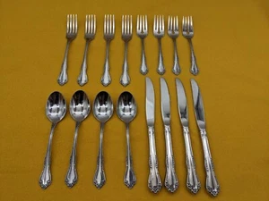 Oneida Ltd MANSFIELD Amadeus WM A Rogers Deluxe Edelstahl Service für 4 - Bild 1 von 8