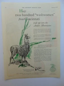 1930 The AMERICAN LAUNDRY MACHINERY COMPANY vintage art print ad - Picture 1 of 1