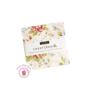 Moda SWEET LIBERTY Brenda Riddle CHARM PACK 42- 5" squares Quilt Fabric SHABBY - Picture 1 of 8