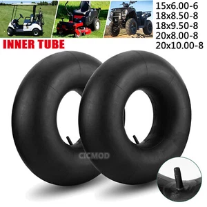 15x6.00-6,18x8.50/9.50-8, 20x8.00/10.00-8 Straight Valve Lawn Mower Inner Tubes - Imagen 1 de 17