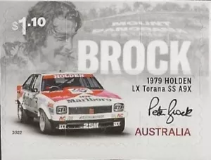 Australia 2022 - Peter Brock 50 Years, 1979 A9X Torana Self Adhesive MNH - Picture 1 of 1