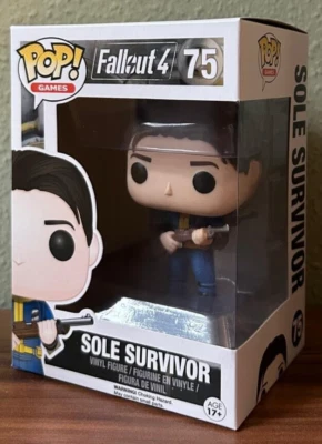 Funko POP #75 Fallout 4 SOLE SURVIVOR ca. 10cm Figur NEU+OVP - Bild 1 von 2