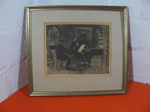 Ernst Oppler 1867 1927 Lithographie 58 / 100 (E 174) - Bild 1 von 6