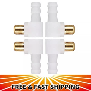 4X Fuel Fitting Elbow Hose Connector for Briggs & Stratton 692317 493496 494451 - Picture 1 of 10