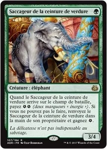 MTG Magic AER FOIL - Greenbelt Rampager/Saccageur de la ceinture..., French/VF - Picture 1 of 1