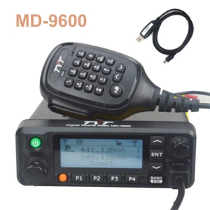 TYT MD-9600 DMR Mobile Radio Dual Band Long Range Communication Walkie Talkie - Picture 1 of 11