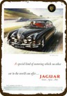 1961 JAGUAR 3.4  MARK 2 SALOON Car Vintage-Look DECORATIVE REPLICA METAL SIGN