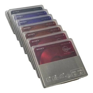 Juego de 8 mini discos multicolores SONY MD aún envueltos individualmente 80 min - Imagen 1 de 3