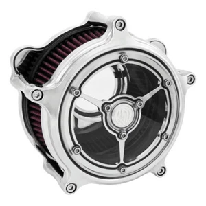 RSD Chrome Clarity Stage 1 Air Filter Kit for Harley-Davidson 93-06 wi S&S E, G - Picture 1 of 1