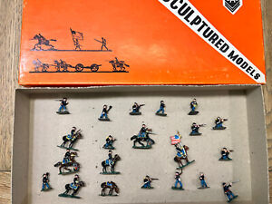 SAE: Rare Boxed Set - Union Army, ACW. 25mm Metal Figures.