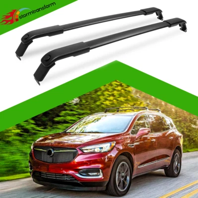 Barras transversales 2P aptas para equipaje portaequipajes Buick Enclave 2018-2024 portaequipajes de techo  Foto 1 de 4