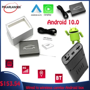 Carplay AI BOX Android box wired to wireless carplay Android Auto car navigation - Picture 1 of 12