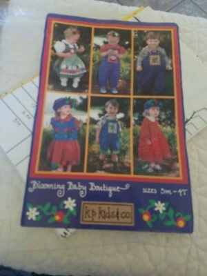 K.P. Kids & Co. Pattern “Blooming Baby Boutique”  Sizes 3m to 4T - Image 1 of 4
