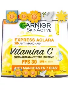 Garnier Crema Hidratante Garnier Skin Active Express AclaraTono Facial50ml(⚡🚚 - Picture 1 of 6