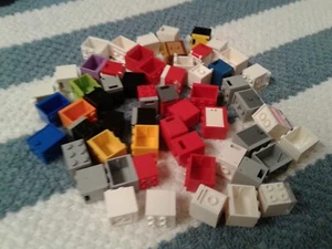 LEGO Parts - container Box 2 x 2 x 2 -2×2×3 - QTY 57 - Picture 1 of 3