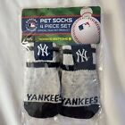 New York Yankees Pet Dog Socks Size MEDIUM LARGE NWT
