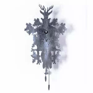 CUCU 373 LEAF con foglia argento rivestito Domeniconi design made in Italy - Foto 1 di 1