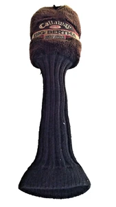 CALLAWAY BIG BERTHA WAR BIRD SUELA PLACA GOLF DRIVER HEAD COVER-USADO EN EXCELENTE ESTADO-MARRÓN - Imagen 1 de 3