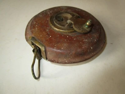 Double décamètre ancien fonctionnel - Photo 1/4